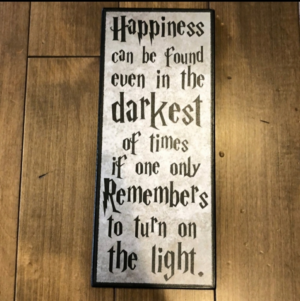 COPY - Harry Potter Wooden Sign